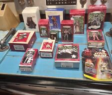 Lot Of # 12 Hallmark Keepsake Ornaments And One Action Figure picture