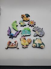 Pokémon Master Magnets Original Vintage Chunky Magnet Lot of 10 Charizard + 9 picture