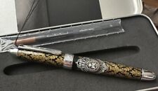 ACME Studio “Obey”  GOLD Roller Ball Pen By  SHEPARD FAIREY - NEW IN BOX picture