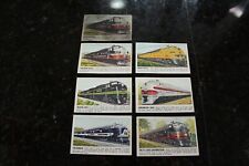 Vintage 1955 Brach's Candies Choo Choo Mix Candy Inserts Railroad Trading Cards picture