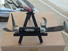 Vintage Imperial Kamp-King 4-Tool Multi Tool Pocket Knife Black Camp Scout-Style picture