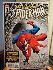 Web of Spider-Man #1 NM Marvel Comics 2024 Foxe Land Capullo picture