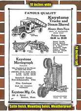 Metal Sign - 1925 Keystone Toys and Movie Projectors- 10x14 inches picture