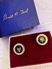 The Authentic President Gerald Ford - Presidential Seal - Full Color Cufflinks picture
