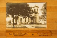 Antique Real Photo Postcard Algona IA Court House 1920's  picture