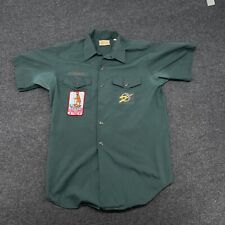 Vtg 70’s Boyscout guide staff Shirt Charles Summers Ely Mn patches picture