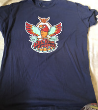 PRE-OWNED DISNEY T-SHIRT BLUE TIKI ROOM HARMONY 63 SIZE XL 100# COTTON picture