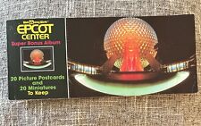 Vintage Walt Disney Epcot Center  Super Bonus Album 20 Picture Postcards & Minis picture