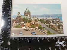 Postcard View of Cape Diamond Quebec Canada 1970 Streets Buildings picture