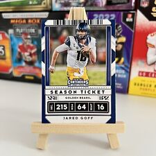 2020 Jared Goff Panini Contenders Draft Picks #47 RC Rookie Card picture