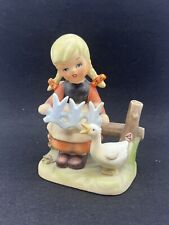 Erich Stauffer Girl With Goose Figurine picture