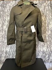 Coat All Weather Army Green Service Uniform AGSU Trench Coat 32L Heritage  K-135 picture
