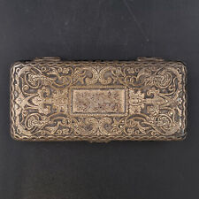 Antique Gillette Silver Empire Pocket Edition Case and Blade Bank picture