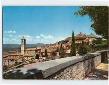 Postcard Partial Panorama Assisi Italy picture