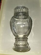 Final Price‼️Vtg Dakota drugstore candy jar clear glass Apothecary style no lid picture