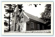 c1940's St. Stanilaus R.C Church Winchester New Hampshire NH RPPC Photo Postcard picture
