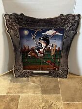 Pabst Beer Flight Of The Blue Ribbon Western Rodeo Mountains Tin Sign PBR NEW picture