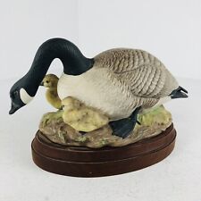 Vintage Holland Mold Ceramic Goose Gosling Figurine Edward Holland PRISTINE picture