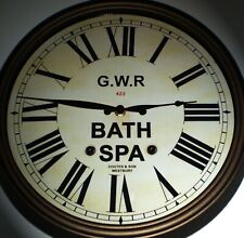 Great Western Railway GWR Victorian Style Clock, Bath Spa Station, Customized picture