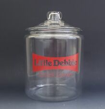 Vintage Little Debbie Snack Cakes Jar Store Countertop Cookie Advertising 1960's picture