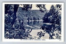 Cooksburg PA-Pennsylvania, the Clarion River, Antique Vintage Postcard picture