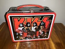Kiss Retro Lunchbox Tin Tote Rock Band New picture