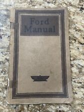 Vintage Ford Manual For Owners and Operators of Ford Cars 1909-1912 picture