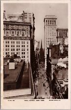 Vintage NEW YORK CITY Real Photo RPPC Postcard 