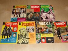 Bonanza 7 VG-, 10 VG-, 19 VG, 24 VG-, 25 VG/FN, 29 VG, 37 VG+ (1964-70) Gold Key picture