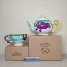 Pokemon Cafe Limited  Polteageist Tea Pot & Sinistea Tea Mug Cup Set From Japan picture