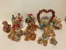 Cherished Teddies Bears LOT 13  figurines Vintage 1990s-flaws picture