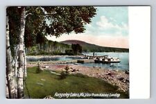 Rangeley Lakes ME-Maine, View From Haines Landing, Antique, Vintage Postcard picture