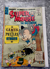 1958 Silver Age Supermouse #2 The Big Cheese Giant Summer issue Pines Comic Book picture