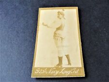 Antique  G.W. Gail/Ax's Navy Tobacco Card with black and white image of lady. picture