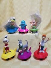 Wendy's Kids Happy Meal Toy 1989 Jetsons Space Gliders set of 6 Elroy Astro LOT picture