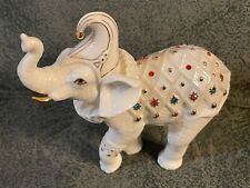 LENOX Royal Court Jester MALE - China Jewels - JEWELED ELEPHANT - STUNNING picture