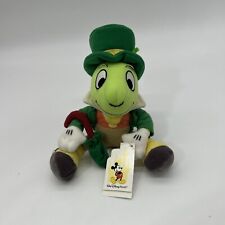 Vintage Walt Disney Co. Jiminy Cricket Plush St Patrick's Day 4 Leaf Clover 8