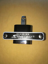 Schwinn Stingray Seat Tag PRICE DROP Genuine Schwinn badge metal Emblem USA  picture