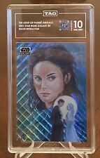 2021 Topps Star Wars Galaxy Wave Refractor The Light Of Padme Amidala picture