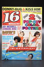 16 Magazine Aug 1972 Osmond Jackson 5 Brady Bunch Partridge No Poster GD picture