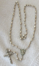Vintage 925 STERLING SILVER ROSARY - 27