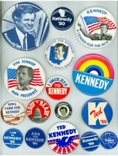 16 *Original* Ted Kennedy 1980 Buttons picture