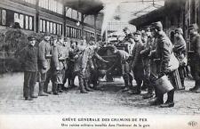 CPA 75 PARIS GENERAL RAILWAY STRIKE A MILITARY KITCHEN INSTALLED D picture