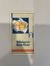 Vintage Pillsbury's Best Flour brochure Recipes Bread ,Biscuits, Pie Crust, Cake picture