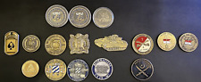 US Military Challenge Coins, Lot of 16, Pakistan, Korea, Kuwait and others picture