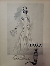 Doxa Watch Print Advertising Year Du Swiss Luxury French Cachet de Distinction picture