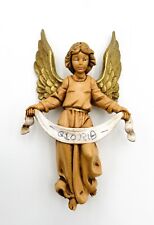 Fontanini Nativity Gloria Angel For Manger Hangs Depose Italy 1983 5 Inch #5888 picture