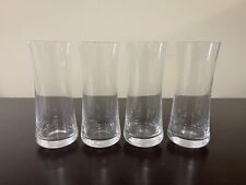 4 Stunning Crystal Vilca Tom Collins High Ball Glasses picture