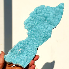 495g Large Gorgeous Natural Blue Larimar Rough Crystal Mineral Specimen Reiki picture