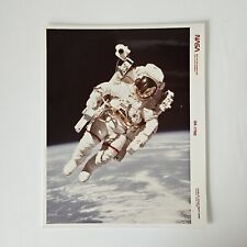 NASA Red Numbered MMU 1st Free Flight Bruce McCandless Photograph picture